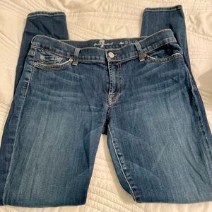 7FAM Skinny denim jeans 32